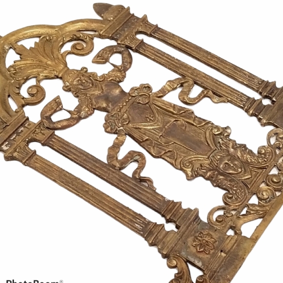 Vintage Other - Brass Temple Antique Vintage Wall Hanging